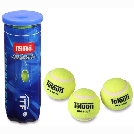 Купить Мяч для большого тенниса Teloon 616Т Р3  (3 шт) в Прокопьевске 