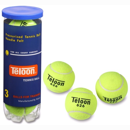 Купить Мяч для большого тенниса Teloon 626Т Р3  (3 шт) в Прокопьевске 