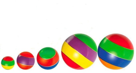 Купить Мячи резиновые (комплект из 5 мячей различного диаметра) в Прокопьевске 