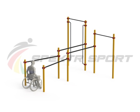 Купить Спортивный комплекс для инвалидов-колясочников WRK-D19_76mm в Прокопьевске 