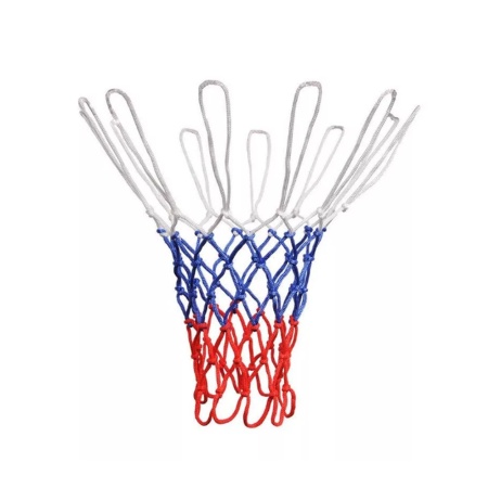 Купить Сетка баскетбольная, Д 3,5 мм, «Триколор», цветная в Прокопьевске 