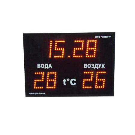 Купить Часы-термометр СТ1.13-2t для бассейна в Прокопьевске 