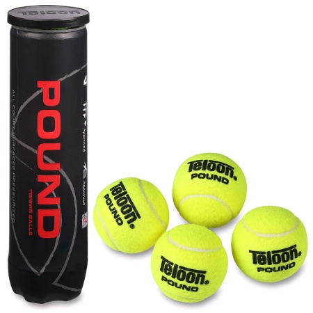 Купить Мяч для большого тенниса Teloon 828Т Р4  (4 шт) в Прокопьевске 